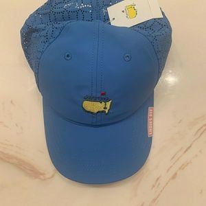 Augusta masters golf woman baseball cap blue